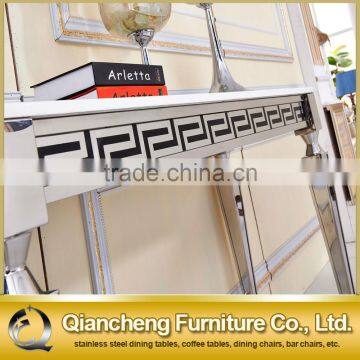 Metal Italian Design Glass Console Table photo-3