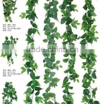 Artificial Leaves Ivy Artificial Hanging Rattan Fronds photo-2
