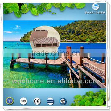 China High Quality Wpc Decorative Floorings Laminate Decking Flooring Waterproof Floor photo-1