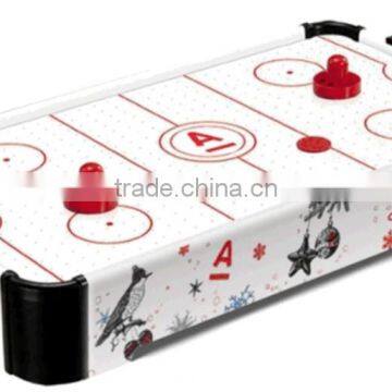 Wooden Mini Table Top Air Hockey Game Set