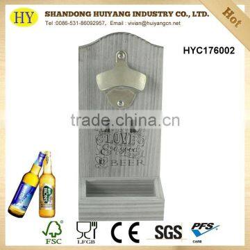 Wholesale Decorative Wood Wall Hanging Beer Opener photo-6