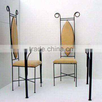 wrought iron dining set