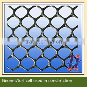 Geonet/turf cell used in construction