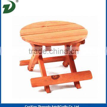 Small Wooden Tea Table photo-2