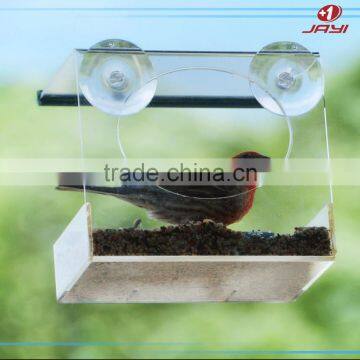 2017 China Wholesale Acrylic Lucite Plastic Bird Feeder photo-2