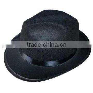 2017 New Charm Products Custom Female Male Fitted Custom Wool Felt Material Top Hat Body Wholesale With Ribbon Made in China photo-2