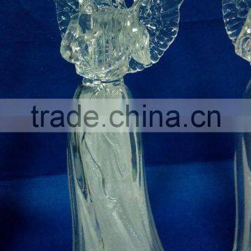 2015 Dongguan 10 Inch Acrylic Hollow Angel With LED Light photo-5