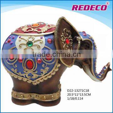 Resin indian elephant statues