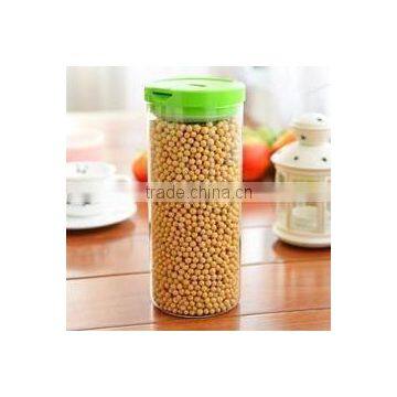 Transparent Glass Sealed Cans With Plastic Easy Buckle Cover photo-2