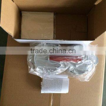 Aluminum Die Casting Wooden Handle LFGB Meat Pizza Stuffed Hamburger Patty Maker With Wax Disc Paper
