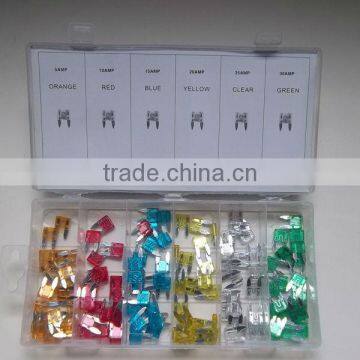 Auto Blade Fuse Assortment/Kit/Set 120PC blade Fuse For Vehicles