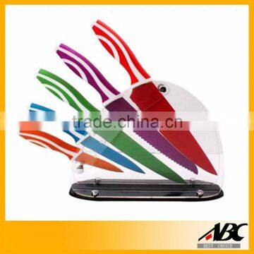 Acrylic Block 7pcs Royalty Line Knife Set photo-5