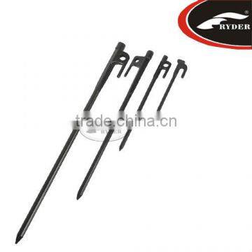 30cm Steel Heavy Duty Camping Forging Tent Stake Pegs