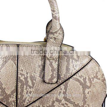 Insignia Snake Skin pu Custom Tote Bag photo-4