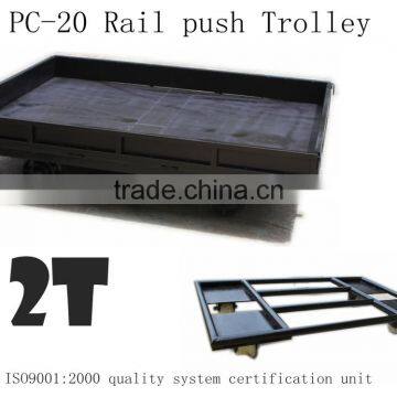 PC-20 Rail Push Trolley/Transport Trailers