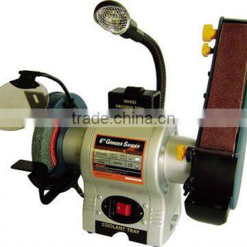 6" Grinder Sander w/ Light SHBGL650 With Working Parts Size 150x20mm,6" x 3/4"/50x686mm,2"x27" photo-1
