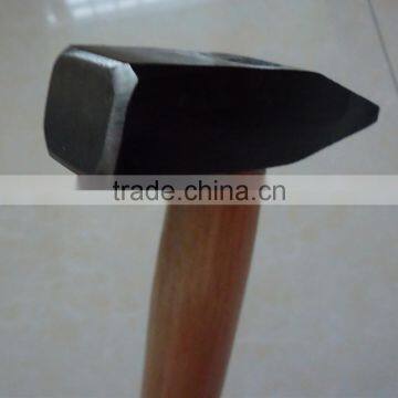 Cast Iron Material German Type Machinist Hammer With Wooden Handle photo-3