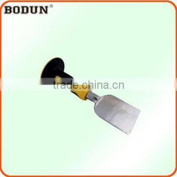 H6016 flat cold chisel with round rubber handle