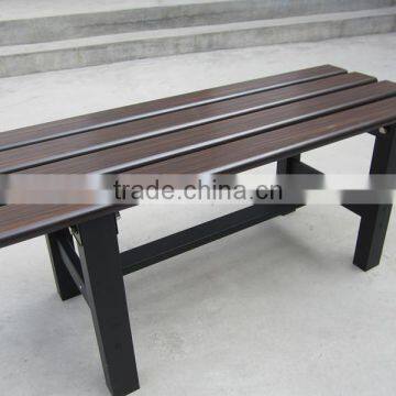 Aluminum folding park bench