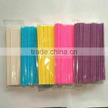 Customized paper clear lollipop sticks,customized lollipop stick