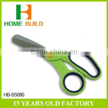 Factory Price HB-S5080 5" Big Satin Polished Blades PP TPR Handle Children Scissors photo-2