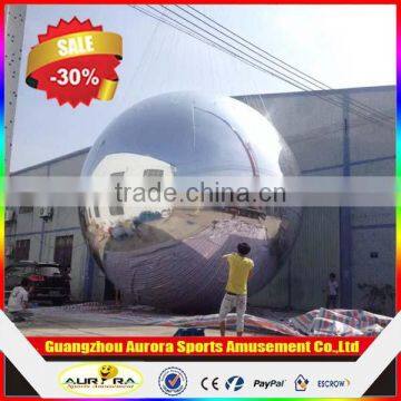 Large Reflection inflatable mirror ball inflatable decorative Mirror Ball for sale