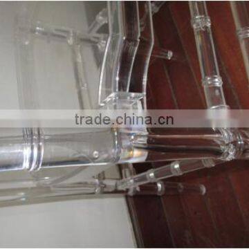 China Factory Wedding Used Clear Resin Chiavari Chairs Price photo-4