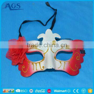 High Quality Feather Design of Party Face Mask photo-4