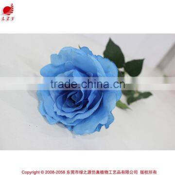 Hot sale rose flower for christmas decoration artificial glitter rose flowers