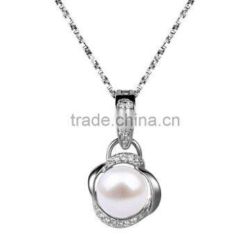 925 SILVER WITH FRESHWATER NATURE PEARL