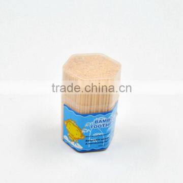 TH-066 Portable Hexagon Bottle Wrappped Disposable Toothpick in Bulk photo-2