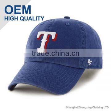 ZX OEM ODM custom baseball capbaseball cap manufacturerletters embroidered baseball cap