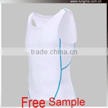OEM Womens Sleeveless Compression Vest Tank Top