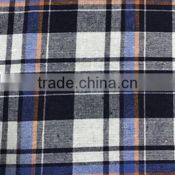 Check blouse design fabric in stocklot