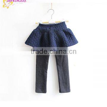 Winter Hot Sale Cotton Warm Knitted Mid Waist Fashion Skirt Pants