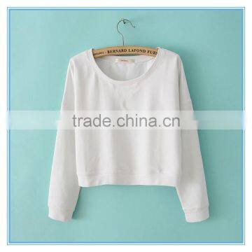Wholesale Long Sleeve Short Loose Jumper That Show Hilum Woman Xxxxl Pullover photo-2