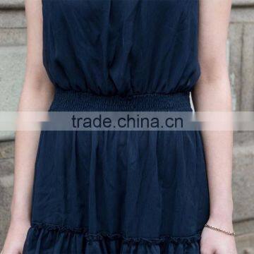 Ladies's Lovely Dress for Summer Fashion Spaghetti Strap Dress Slim Fit Sleeveless Dress 2016 photo-5