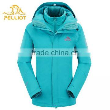 2017 New Custom Cheap Casual 3 in 1 Waterproof and Windproof Outdoor Jacket With Inner Down Padding Jacket photo-3