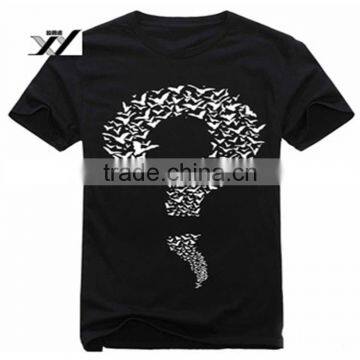Fashion Man T-shirt, Cotton Custom Printed Short Sleeve T-shirts photo-2