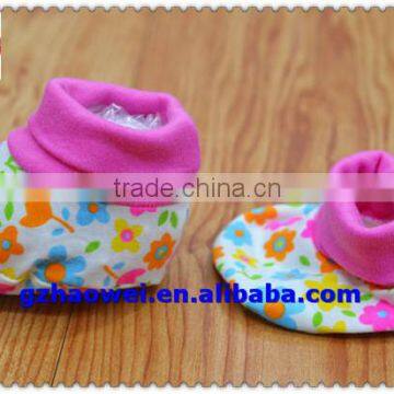 Floral Soft Cotton Baby Girls' Booties