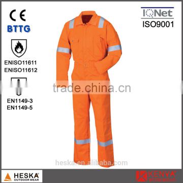 Safety Mens workwear flame retardant coverall FR coverall