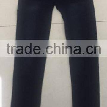 New Arrival Dull Polish Navy Color Fitness Chino Pants for Women photo-2