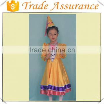 OEM Factory Child Cosplay Elf Princess Dress
