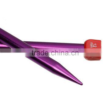 Aluminum Oxide Knitting Needles Multicolor 34cm Long, Thickness: 12mm photo-2