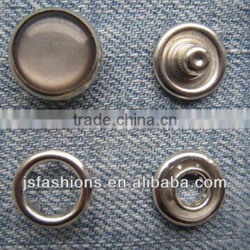 Fashion five prongs peal snap together button