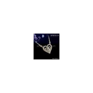 Sell Elegant Shape 925 Silver Necklace With RH Plating