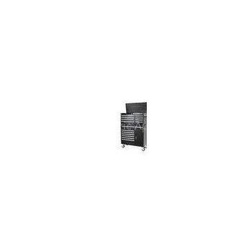 OEM Professional Black 0.8 - 1.0mm Thickness Steel Roller Cabinet Tool Boxes
