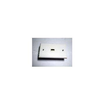 XLR Male Carlene HDMI Wall Plate for Home Audio Video / Speaker / VGA / Multimedia