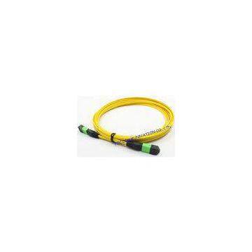 Ribbon Fan Out MPO Multimode Fiber Optic Patch Cord Assembly FTTX