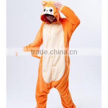 Hot Sale Adult Sleepwear Golden Monkey Animal Pyjamas